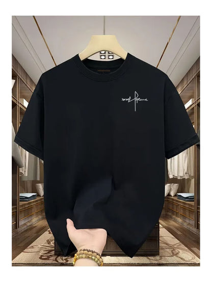 Unisex İmza Özel Tasarım Ön Baskılı Tasarım Tshirt