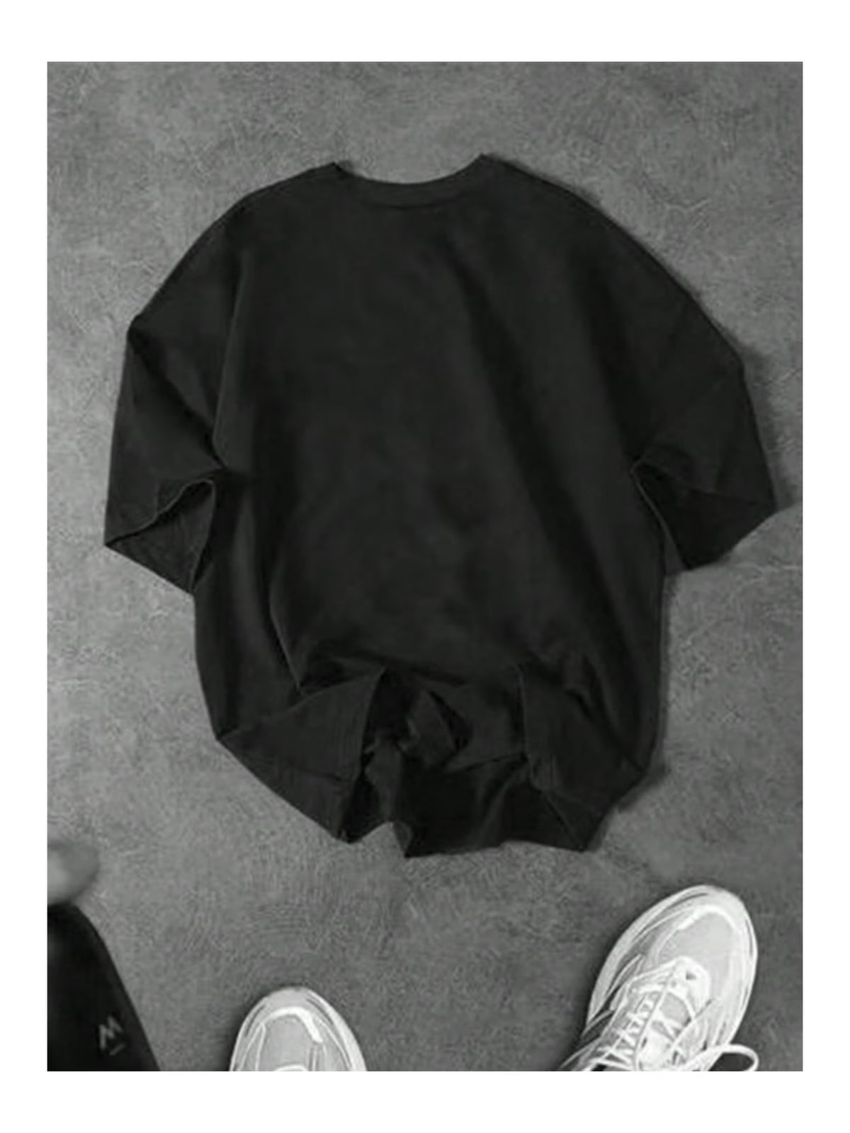 Unisex Erkek/Kadın Cour Özel Baskılı Oversize Penye Bisiklet Yaka T-Shirt