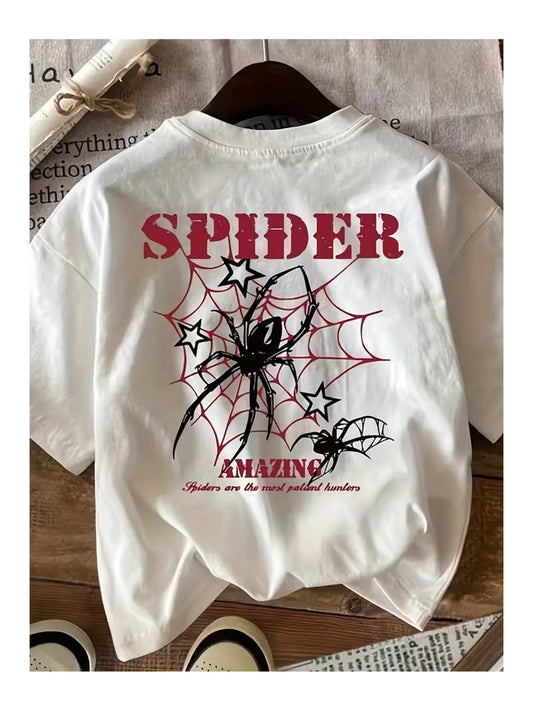 Oversize Penye Tişört %100 Pamuk – Unisex Baskılı Streetwear Yazlık Rahat Salaş T-Shirt