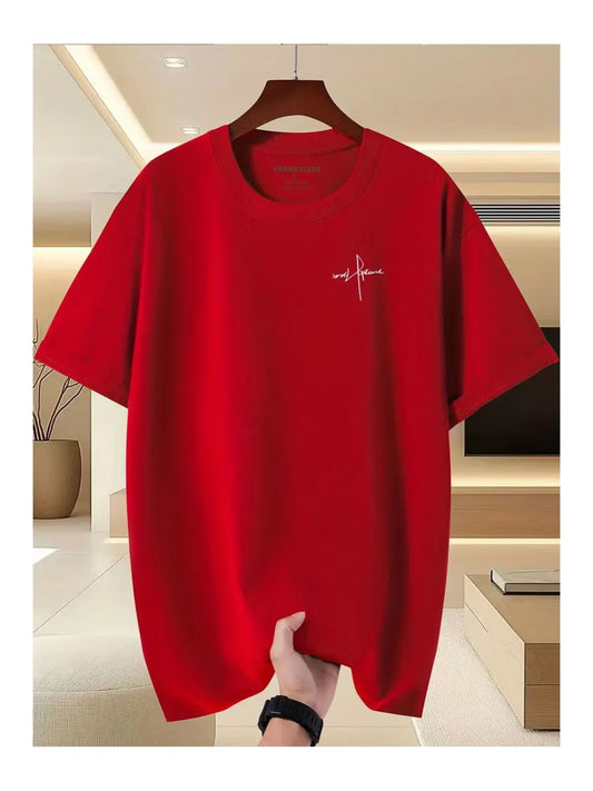 Unisex İmza Özel Tasarım Ön Baskılı Tasarım Tshirt