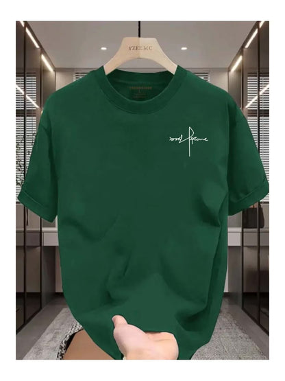 Unisex İmza Özel Tasarım Ön Baskılı Tasarım Tshirt