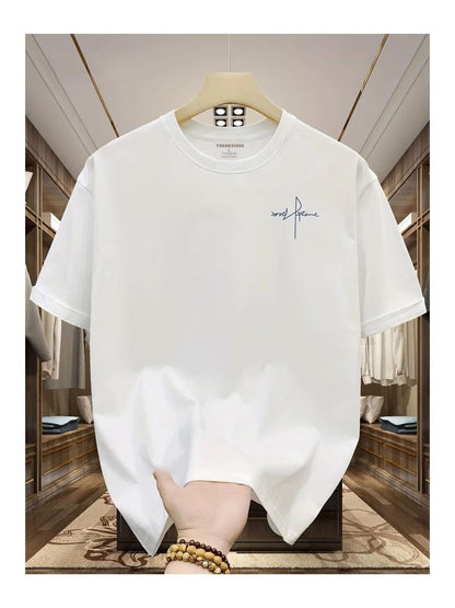 Unisex İmza Özel Tasarım Ön Baskılı Tasarım Tshirt