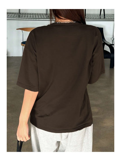 Unisex Baskılı Tasarım Tshirt